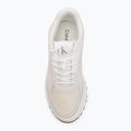Men's shoes Calvin Klein YM0YM01289 Hike Runner HF Leather Mix bright white/creamy white/eggshell 5