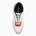 Men's shoes Calvin Klein YM0YM01379 Hike Runner Mesh MIX bright white/grey/flame scarlet 5