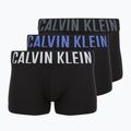 Boxers Calvin Klein 000NB3608A Trunk 3 pairs black bodies/turbulence/white/iridescent