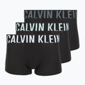 Boxers Calvin Klein 000NB3608A Trunk 3 pairs Black bodies/white/aerial/turbulence