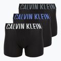 Boxers Calvin Klein 000NB3609A Brief 3 pairs black bodies/turbulence/white/iridescent