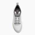 Women's shoes Calvin Klein Chunky Runner Laceup Mix Aop white/granite road/granite gray 5