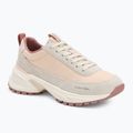 Women's shoes Calvin Klein YW0YW02075 Hike Runner Mg Nylon Mix whisper pink/dark ecru/dusty rose