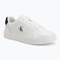 Men's shoes Calvin Klein YM0YM01435 Classic Cupsole Laceup Leather bright white/navy