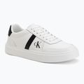 Men's shoes Calvin Klein HM0HM02237 Classic Cups Lace Leather EMB Tongue bright white/black
