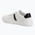 Men's shoes Calvin Klein HM0HM02237 Classic Cups Lace Leather EMB Tongue bright white/black 3