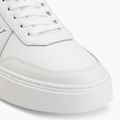 Men's shoes Calvin Klein HM0HM02237 Classic Cups Lace Leather EMB Tongue bright white/black 7