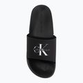 Men's slides Calvin Klein HM0HM02229 Ess Rubber Neoprene triple black 5
