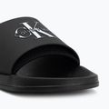 Men's slides Calvin Klein HM0HM02229 Ess Rubber Neoprene triple black 7