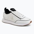 Women's shoes Calvin Klein HW0HW02994 Retro Runner Sock Patch Leather bright white/black