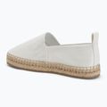 Women's espadrilles Calvin Klein HW0HW02931 Oblique Canvas Off White 3