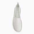 Women's espadrilles Calvin Klein HW0HW02931 Oblique Canvas Off White 5