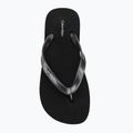 Women's flip-flops Calvin Klein HW0HW02956 Tpu Metallic triple black 5