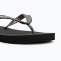 Women's flip-flops Calvin Klein HW0HW02956 Tpu Metallic triple black 7