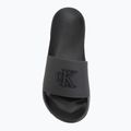 Women's slides Calvin Klein HW0HW02959 Ess triple black 5