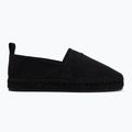 Women's espadrilles Calvin Klein HW0HW02934 Oblique Webbing Triple Black 2