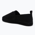Women's espadrilles Calvin Klein HW0HW02934 Oblique Webbing Triple Black 3