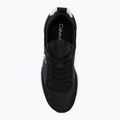 Women's shoes Calvin Klein YW0YW02060 Retro Runner Sock Laceup Mix Mat black/bright white 5