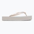 Women's flip-flops Calvin Klein HW0HW03120 Flatform silver 2