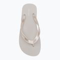 Women's flip-flops Calvin Klein HW0HW03120 Flatform silver 5