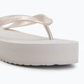 Women's flip-flops Calvin Klein HW0HW03120 Flatform silver 7