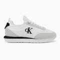 Women's shoes Calvin Klein YW0YW02060 Retro Runner Sock Laceup Mix Mat bright white/black/marshmallow 2