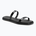 Women's slides Calvin Klein HW0HW02963 Jelly Doub Bar Shiny triple black