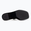 Women's slides Calvin Klein HW0HW02963 Jelly Doub Bar Shiny triple black 4