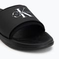 Women's slides Calvin Klein Ess Rubber Neoprene black/bright white 7