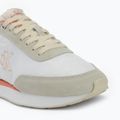 Women's shoes Calvin Klein YW0YW01990 Retro Runner Lace Up Nylon Mg brilliant white/light cashew/pink 7