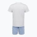 Men's pajamas Calvin Klein LV00NM2903 classic white top/vertical boardway 2