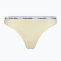 Women's thongs Calvin Klein LV00QD5209 Thong 3 pairs shoreline/snow heather/pear sorbe 2