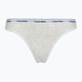 Women's thongs Calvin Klein LV00QD5209 Thong 3 pairs shoreline/snow heather/pear sorbe 3