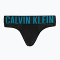 Men's briefs Calvin Klein 000NB3607A Hip Brief 3 pairs black w/oatmeal logo/black w/age 4