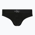 Men's briefs Calvin Klein LV00NB4471 Hip Brief 3 pairs black/misty grey/white 4