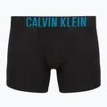 Boxers Calvin Klein 000NB3609A Boxer Brief 3 pairs black w/oatmeal logo/black w/age 3