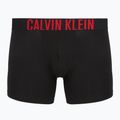 Boxers Calvin Klein 000NB3609A Boxer Brief 3 pairs black w/oatmeal logo/black w/age 4