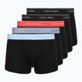 Boxers Calvin Klein LV00NB1897 Trunk 5 pairs black bodies w/black/misty grey/purple