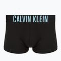 Men's boxers Calvin Klein 000NB3608A Trunk 3 pairs black with harbor mist logo/ black with 3