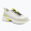 Women's shoes Calvin Klein YW0YW02075 Hike Runner MG Nylon Mix bright white/primrose/beluga