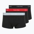Boxers Calvin Klein LV00NB4389 Low Rise Trunk 3 pairs black/adrenaline rush/white/black