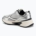 Men's shoes Calvin Klein YM0YM01402 Hike Runner Laceup Mesh Mix silver/black/marshmallow 3