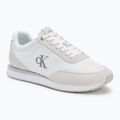 Men's shoes Calvin Klein YM0YM01361 Retro Runner Ess Mix Mat triple bright white