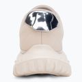 Women's shoes Calvin Klein YW0YW02016 Eva Runner Lace Up Mat Mix 0GN stony beige/turtle dove/silver 6