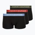 Boxers Tommy Hilfiger Trunk WB 3 pairs brick blue/terra red/army green