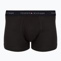 Boxers Tommy Hilfiger Trunk WB 7 pairs blk/mid red/aegean sea/dsrt sky/blu jeans/f r/wht 9