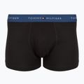 Boxers Tommy Hilfiger Trunk WB 7 pairs blk/mid red/aegean sea/dsrt sky/blu jeans/f r/wht 10