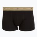 Men's boxers Tommy Hilfiger Trunk WB 3 pairs black/citronella/woodridge 3