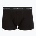 Men's boxers Tommy Hilfiger Trunk WB 3 pairs black/citronella/woodridge 4