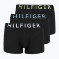 Boxers Tommy Hilfiger Trunk WB 3 pairs lemon curd/arctic aqua/black